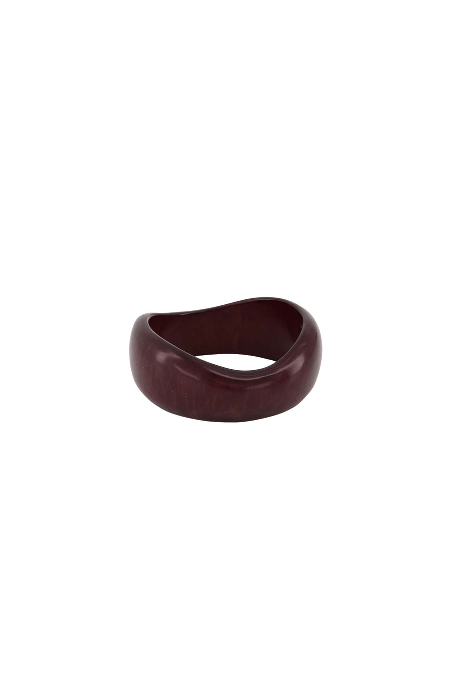 resin bangle | dark choco