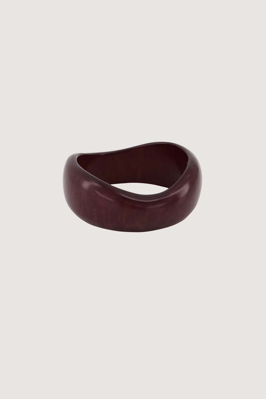 resin bangle | dark choco