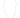 ketting met 2 gekleurde hartjes | gold / offwhite