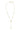 ketting met bedel hartjes en muntje | gold