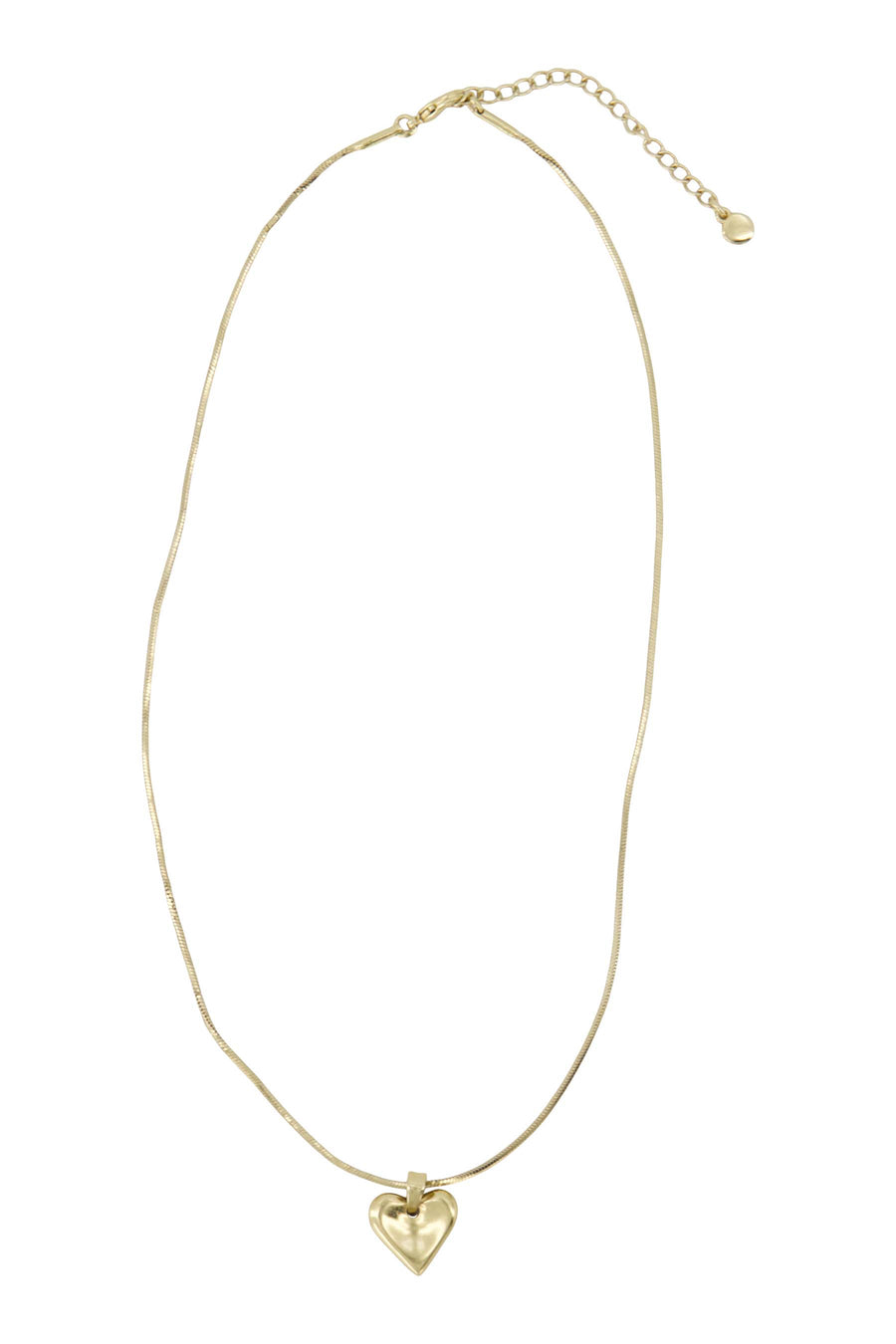 ketting met een klein hartje | gold