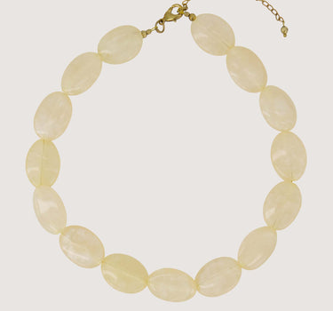 platte kralen ketting | soft kit