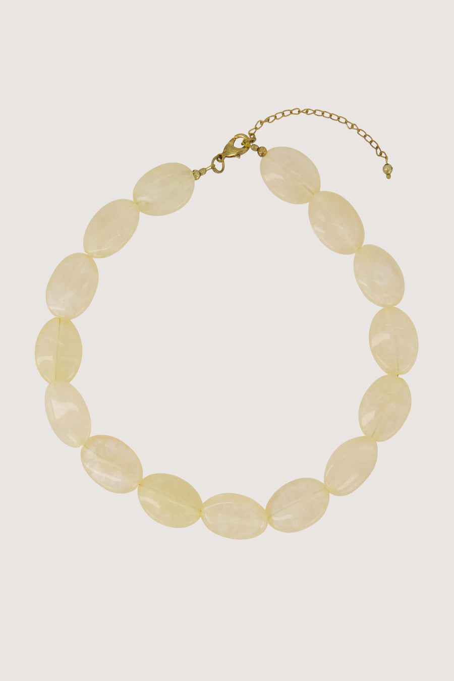 platte kralen ketting | soft kit
