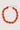 platte kralen ketting | coral
