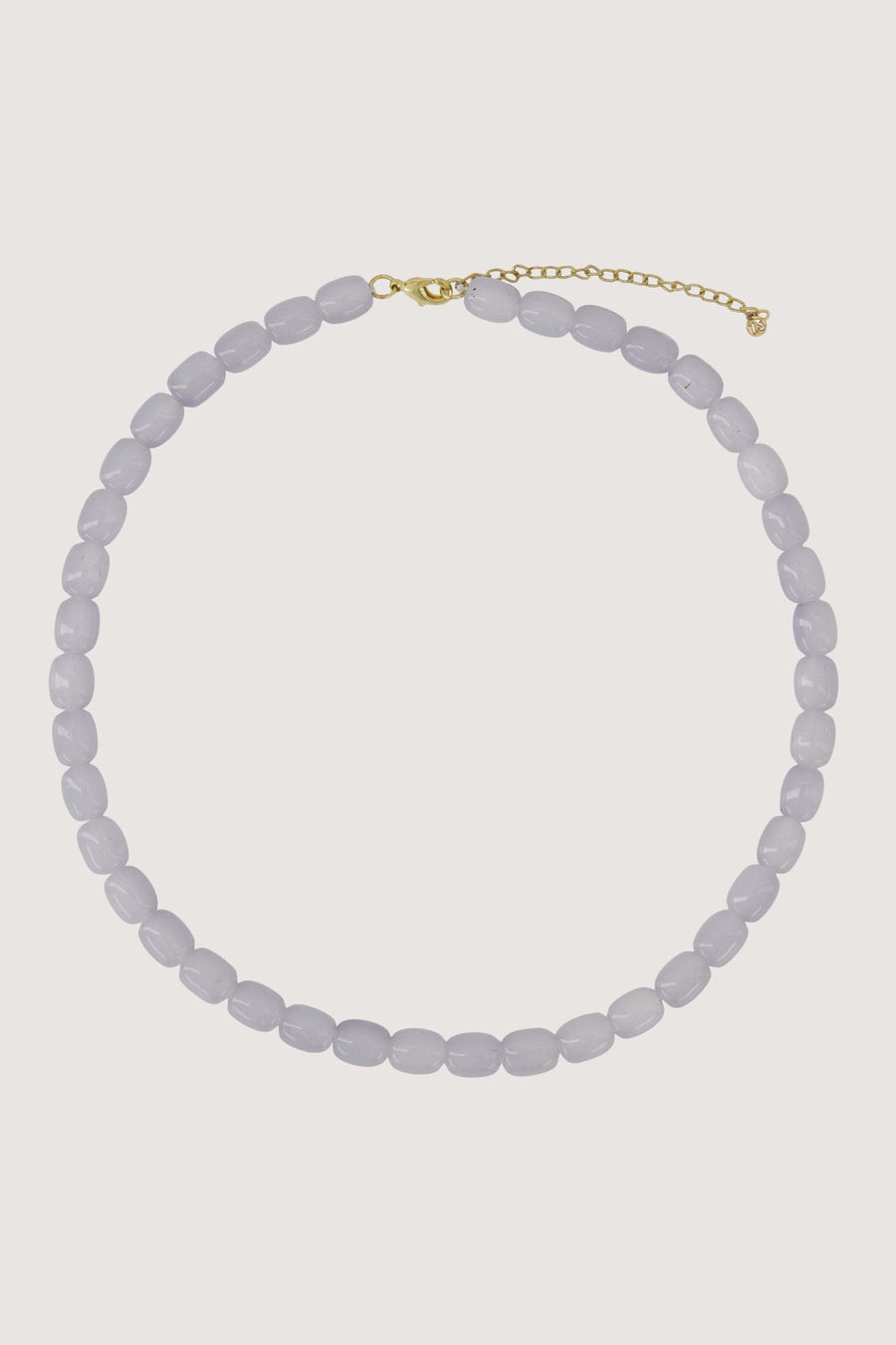 smalle kralen ketting | sky blue