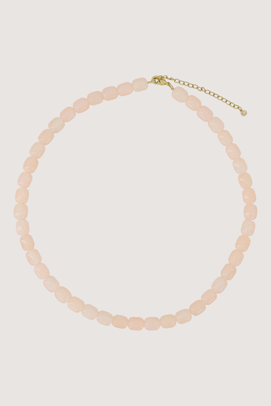 smalle kralen ketting | soft pink