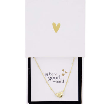 sieraad in doosje jij bent goud waard | gold