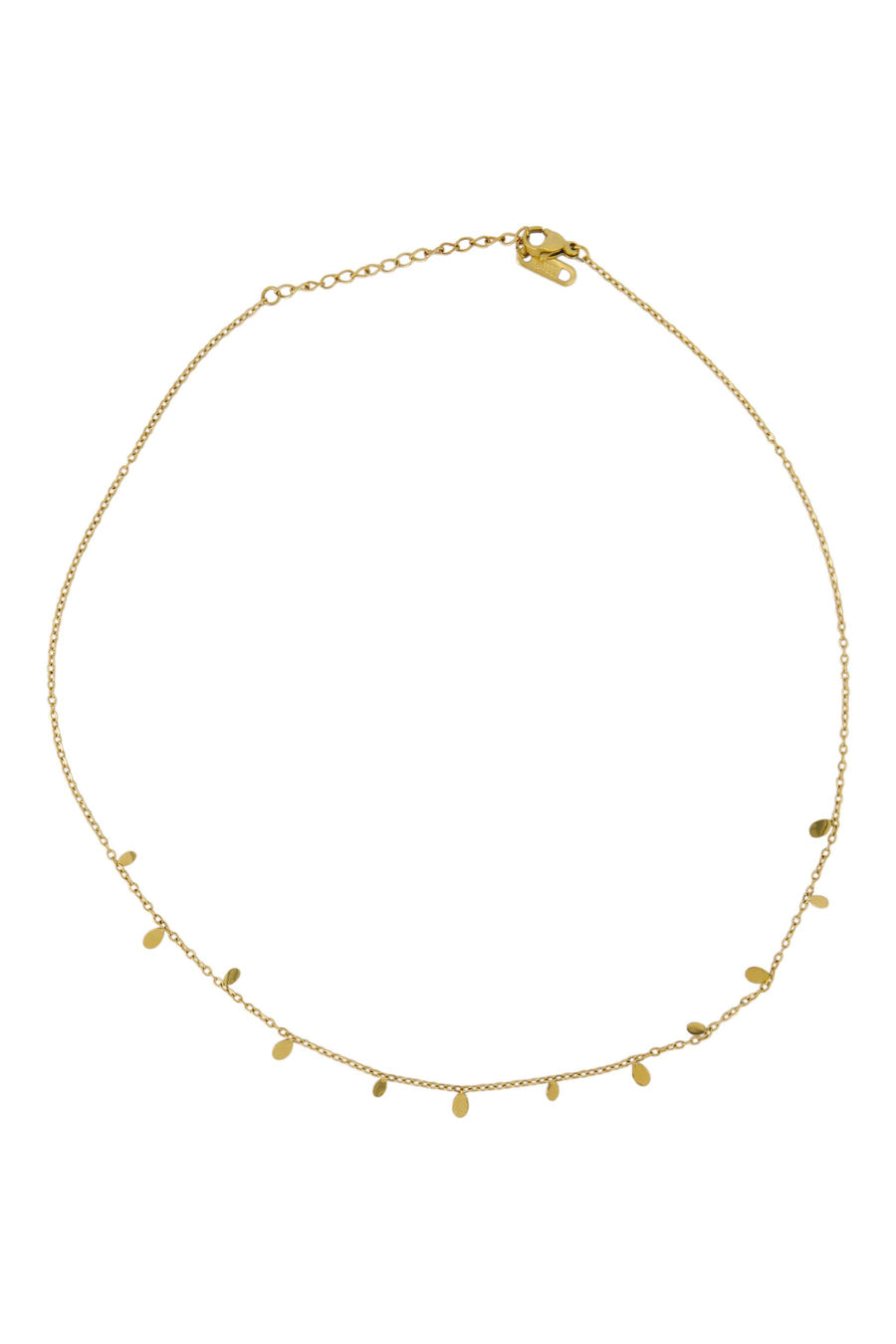 ketting met druppels | goud