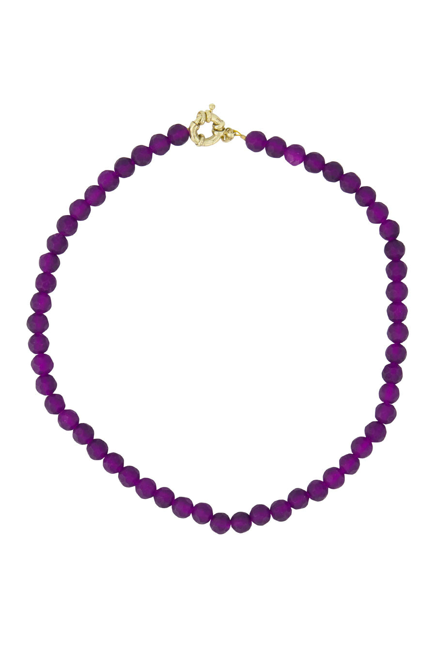 kralen ketting | mid purple