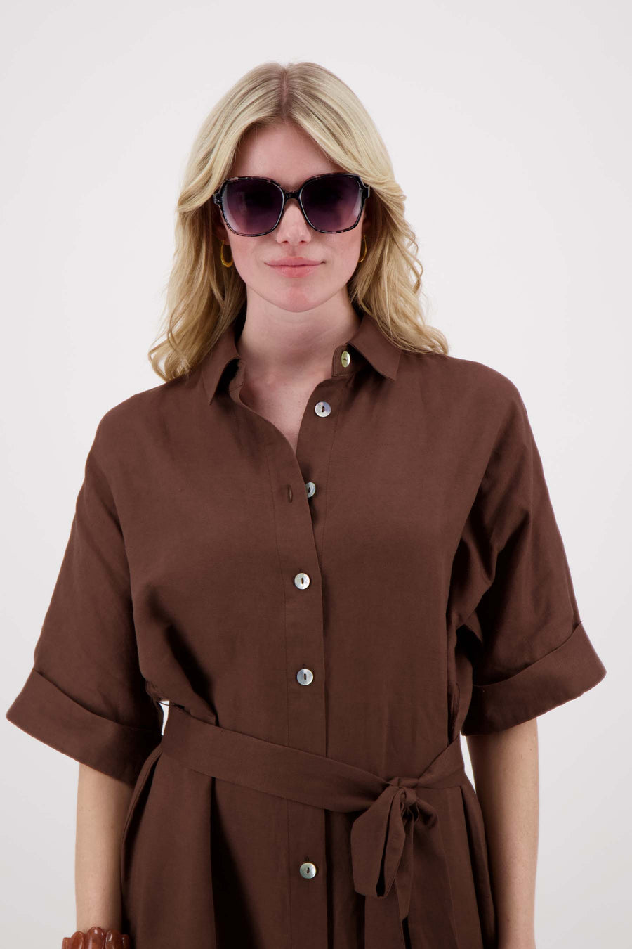 zonnebril groot met panter patroon incl koker | off white / zwart