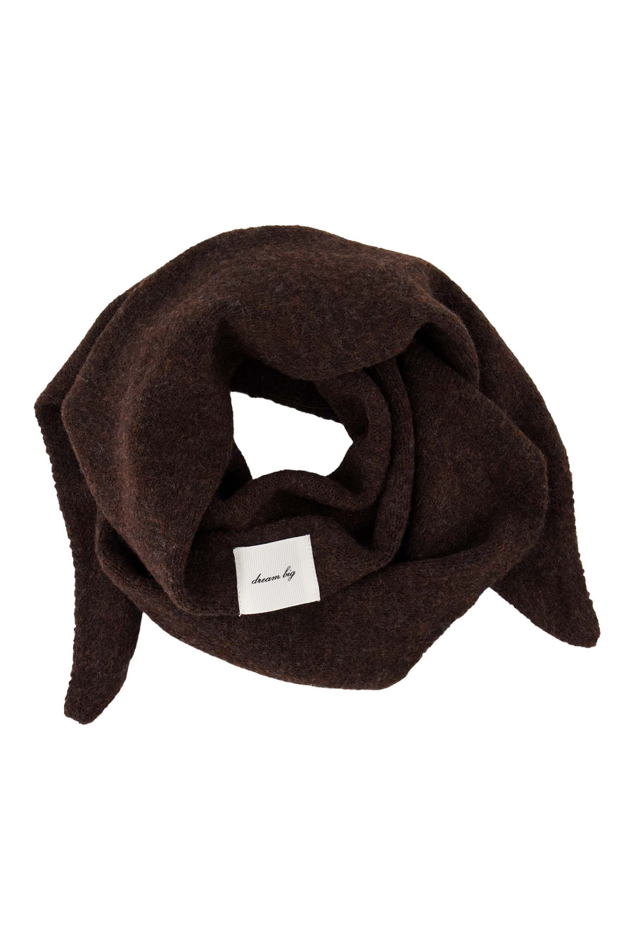 driehoek sjaaltje | dark choco
