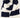 streep sjaal blokstreep | off white / dark navy