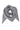 visgraat triangle sjaal | grey melange