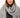 visgraat triangle sjaal | grey melange