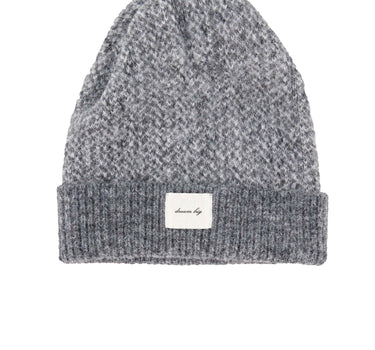 visgraat muts | grey melange