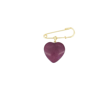heart charm | soft violet