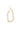 sleutelhanger met hartjes en parels | grey oyster