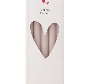 doosje met 10 smalle kaarsjes | sand