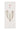 set van 4 rustieke kaarsen | off white
