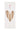 set van 4 rustieke kaarsen | beige