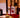 Doosje met 10 Smalle Kaarsjes | dark red