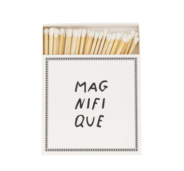 Magnifique matches, white/black | white / black
