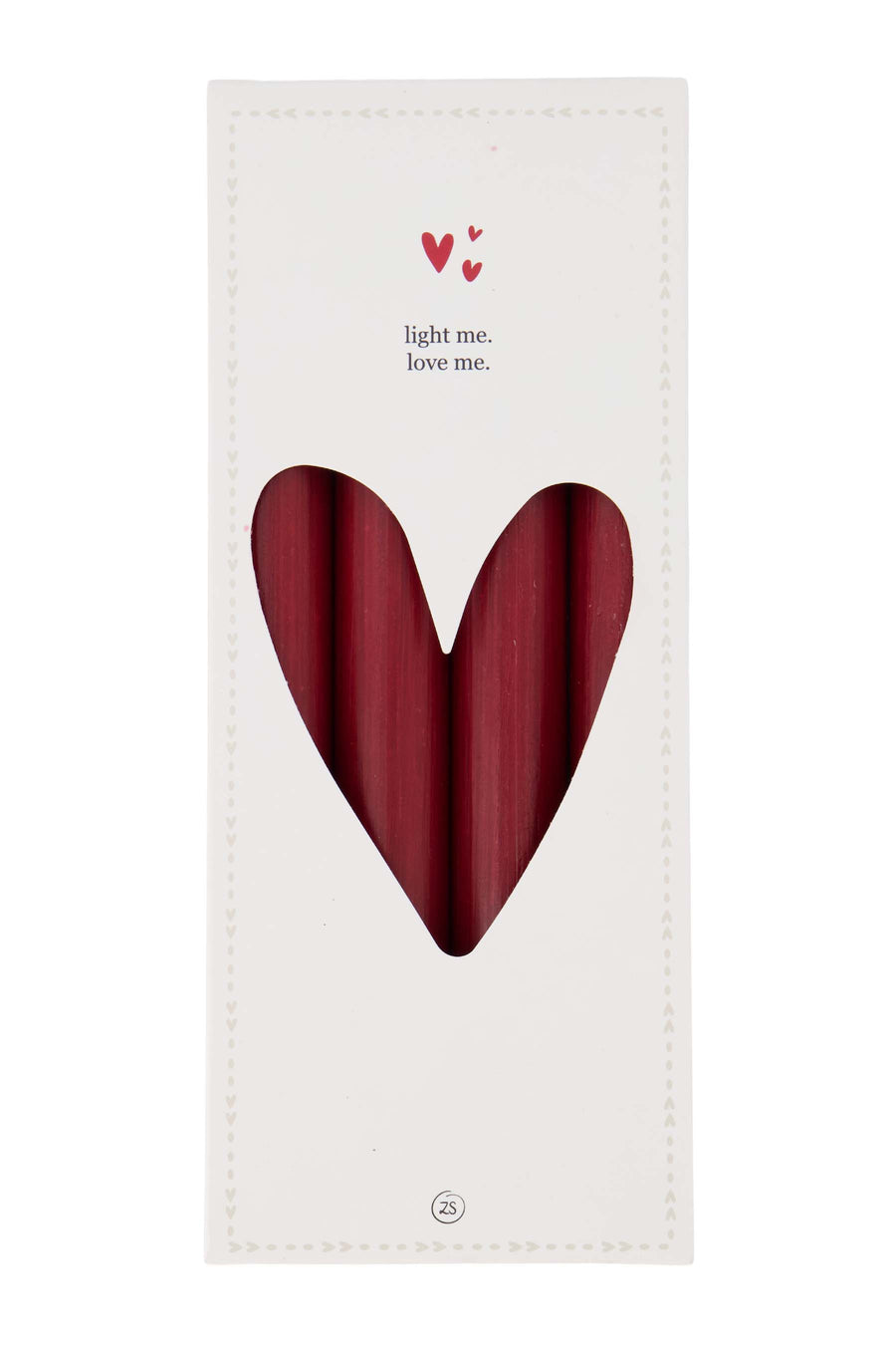 set van 4 rustieke kaarsen 20cm | port