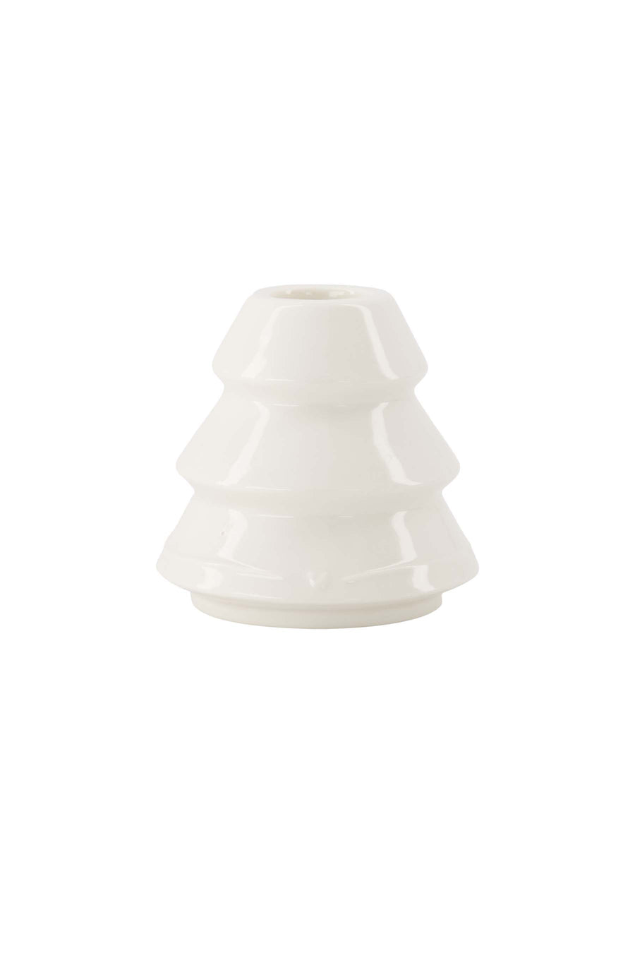Kandelaar Keramiek Kerstboom | white