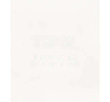 Tealight Holder "Sparkling Light" | White