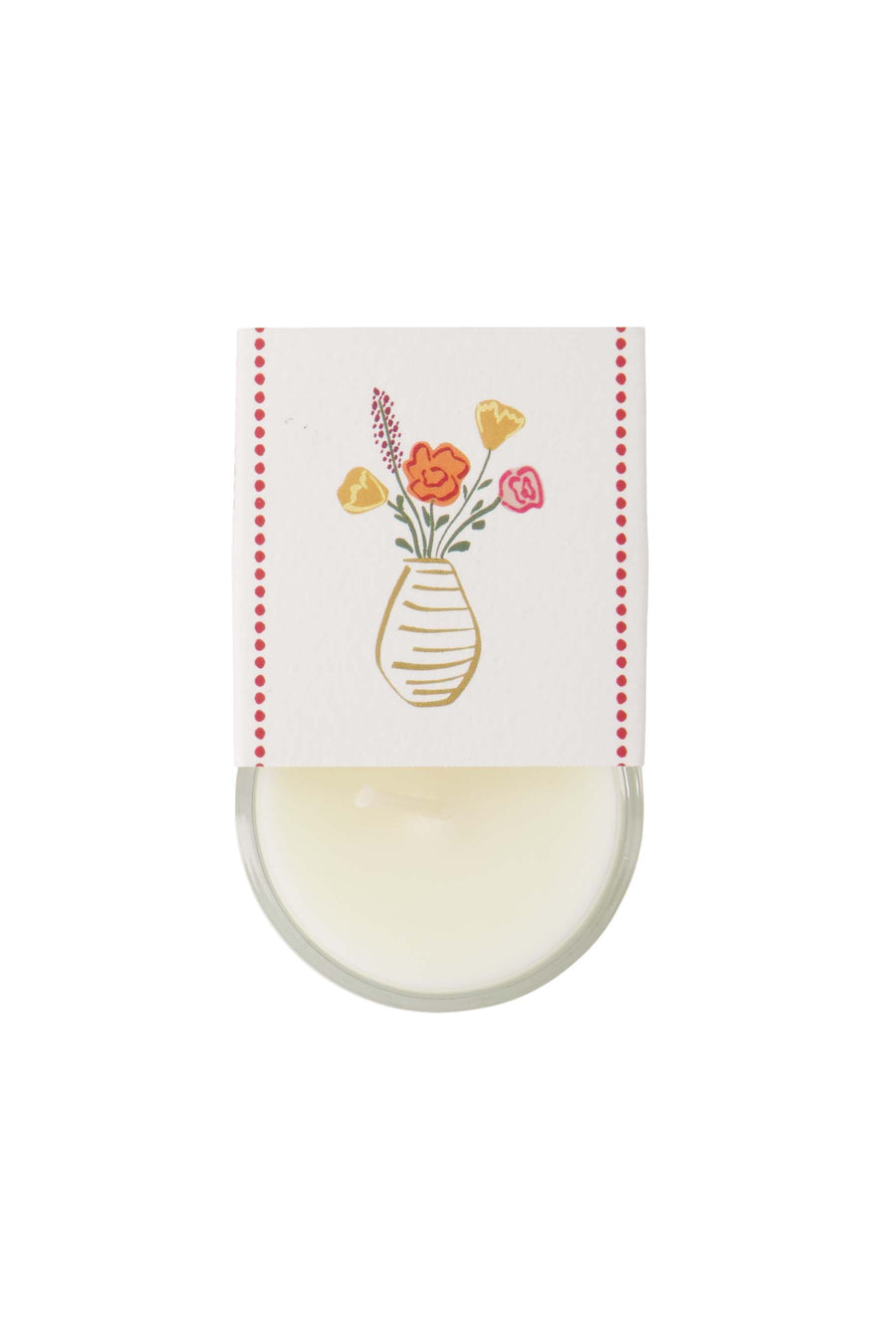 geurkaarsje in wikkel beterschap | multicolor