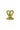 Kaartenstandaard metaal hartje in gold; compact, stijlvol accessoire van Zusss.