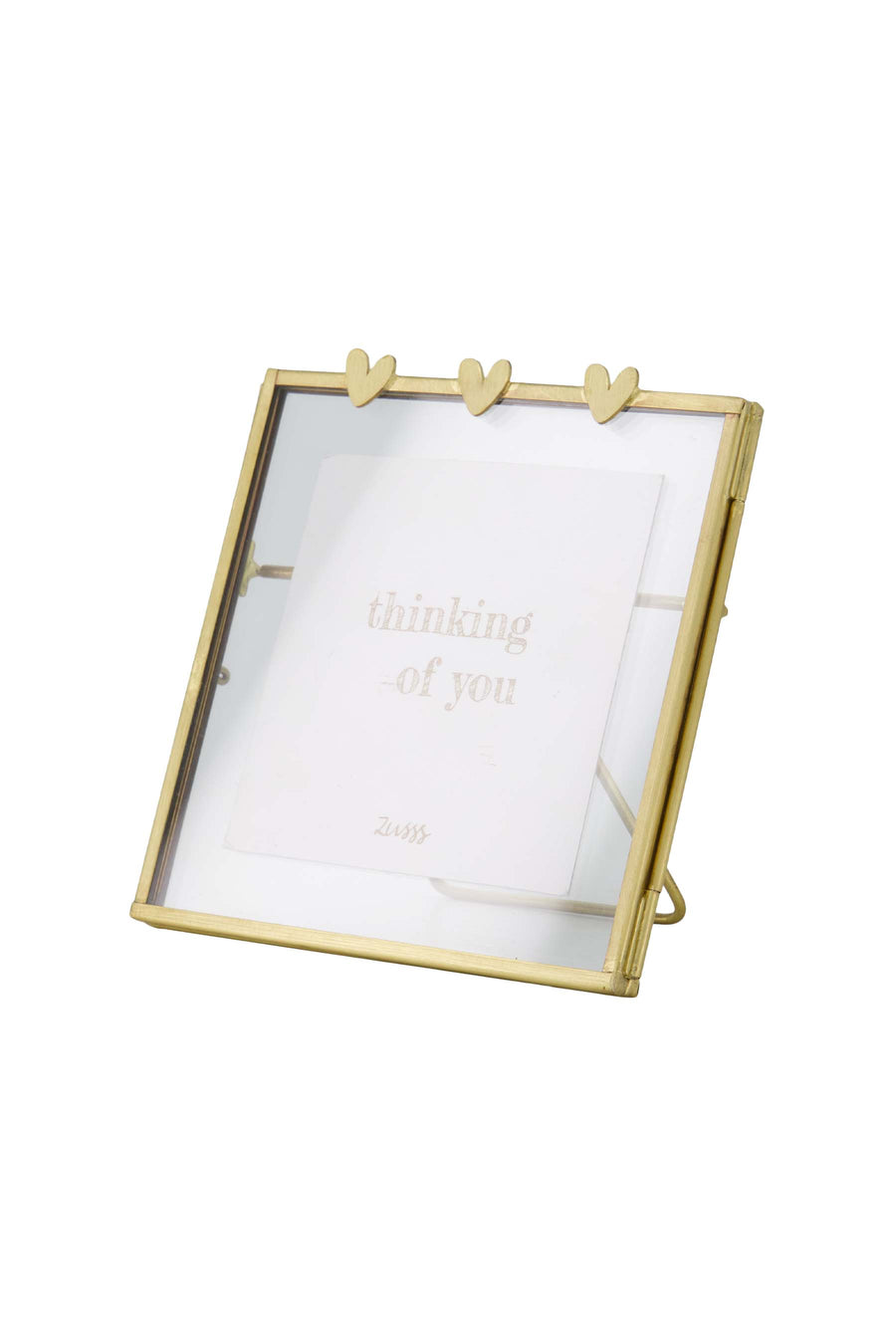 fotolijstje hartjes | gold