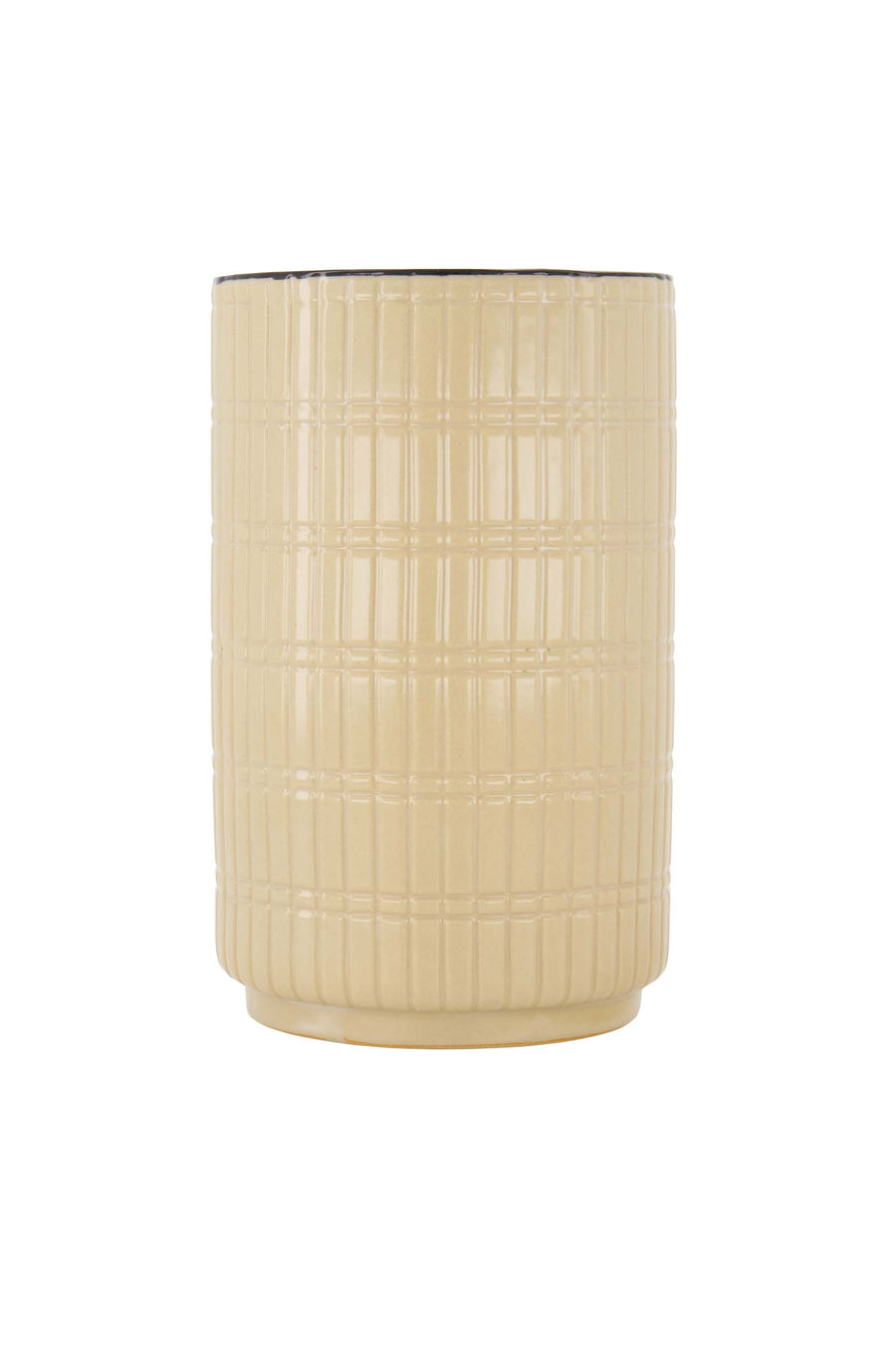 vase ceramic relief lovely | sand