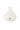 Vaasje hartje white / black van Zusss, witte keramiek met zwart hartje