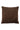 kussen happy home 45x45cm | dark brown