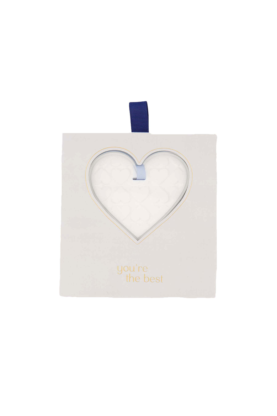 geursteen in doosje you're the best | white / blue
