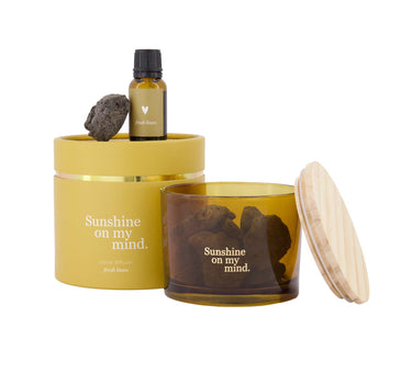 lavastenen sunshine on my mind goud | gold