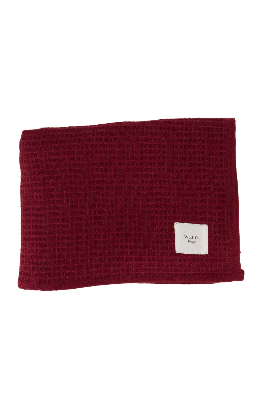 bath towel warm hugs dark red | dark red