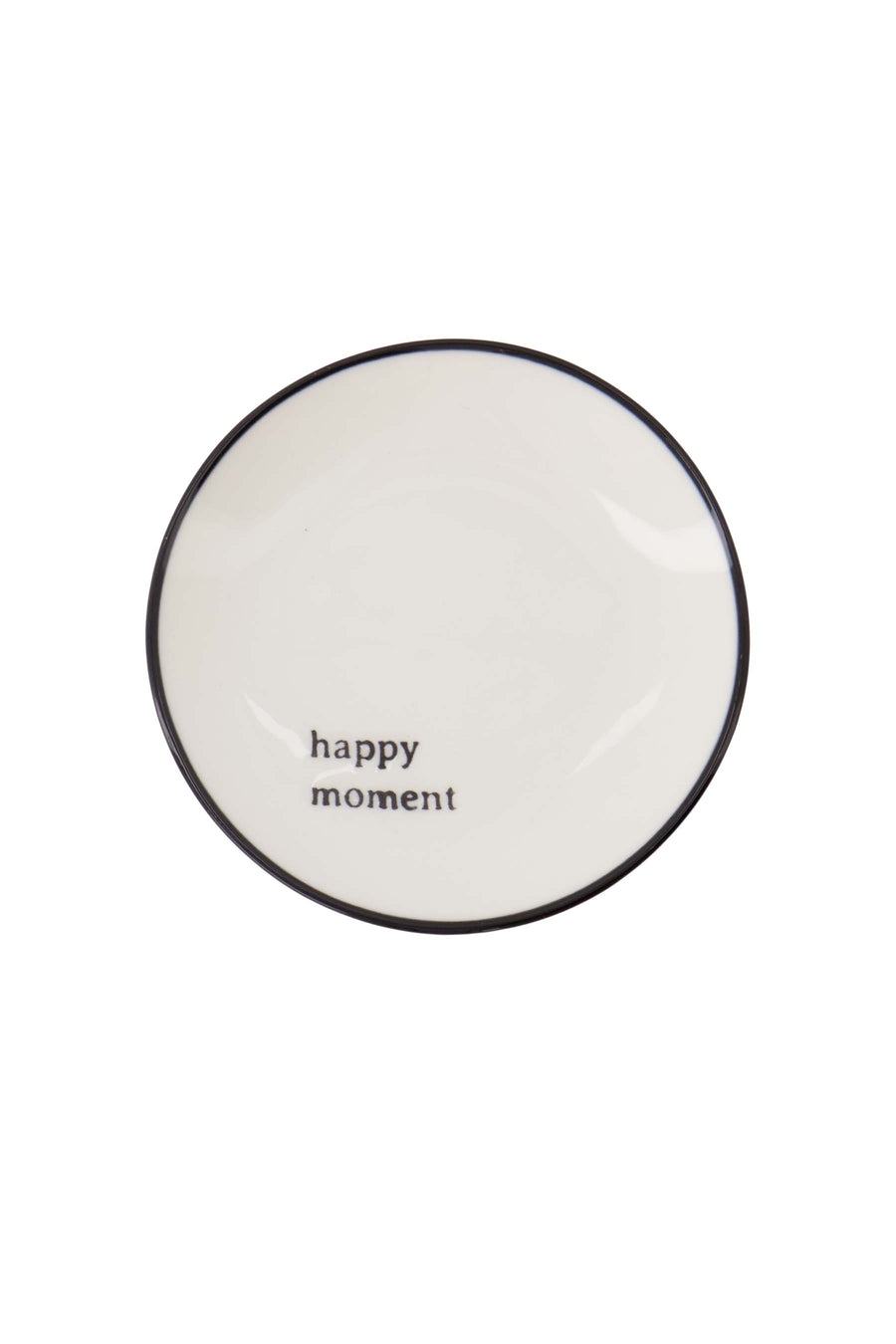 happy moment dip dish | white