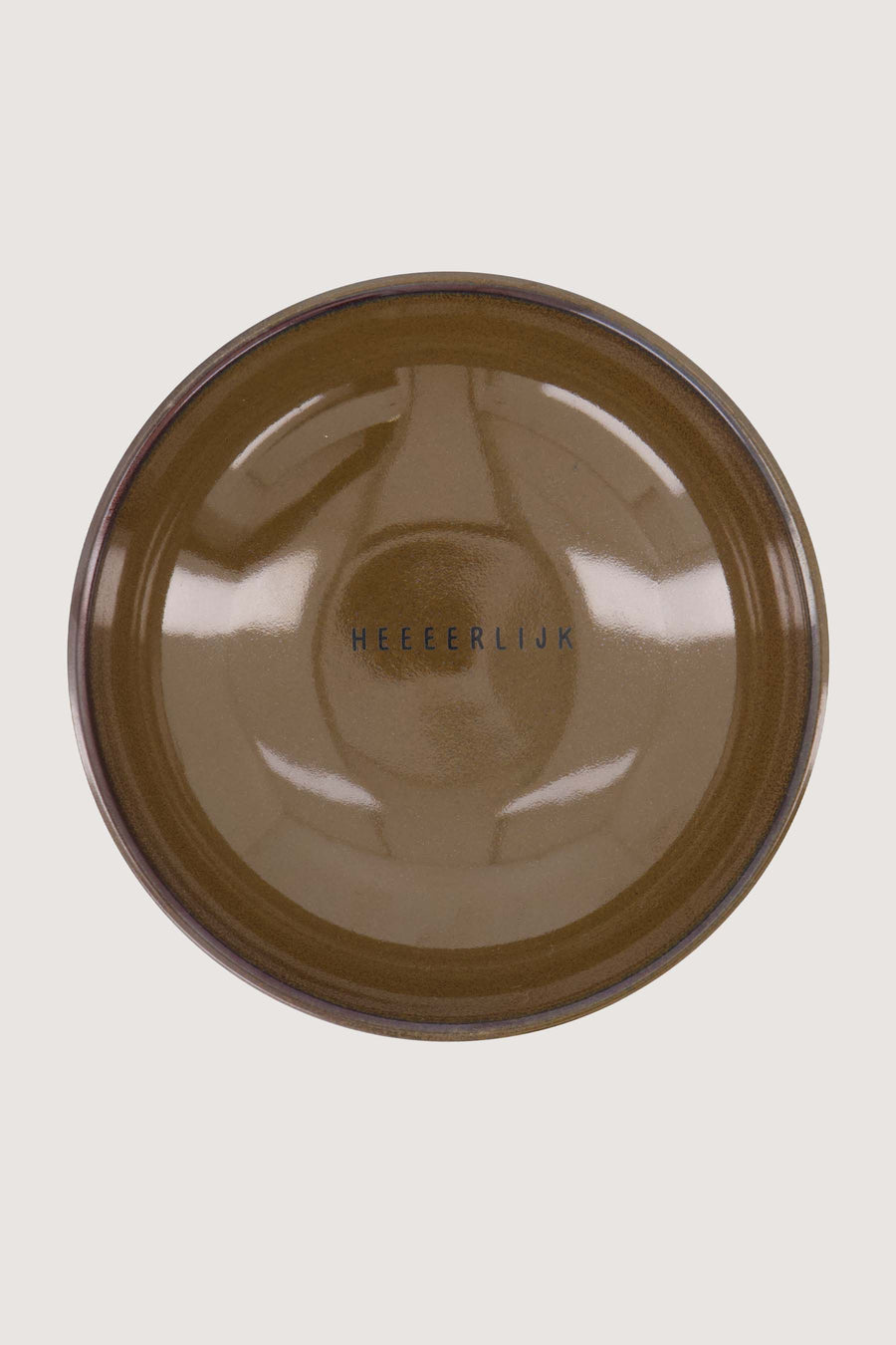 schaaltje laag | bruin