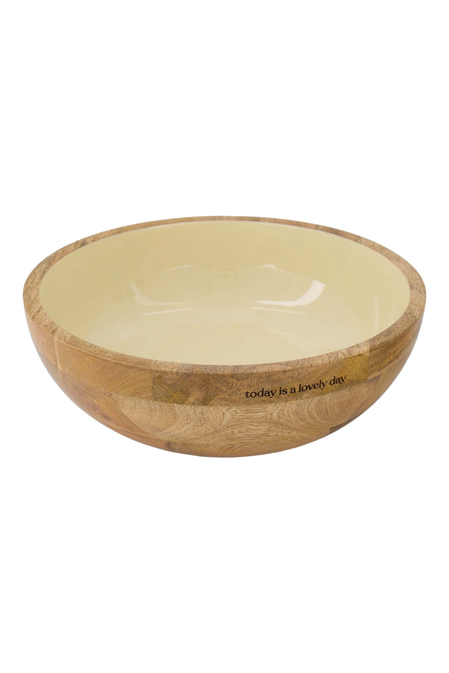 wooden bowl "Lovely Day" | sand