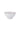 Small white ceramic terracotta heart-shaped bowl with a brown rim by Zusss