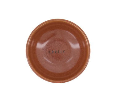 Lovely Dip Bowl | Dark Red