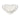 set van 2 schaaltjes hartvorm handgeschilderd wit / grijsblauw | white / ash blue