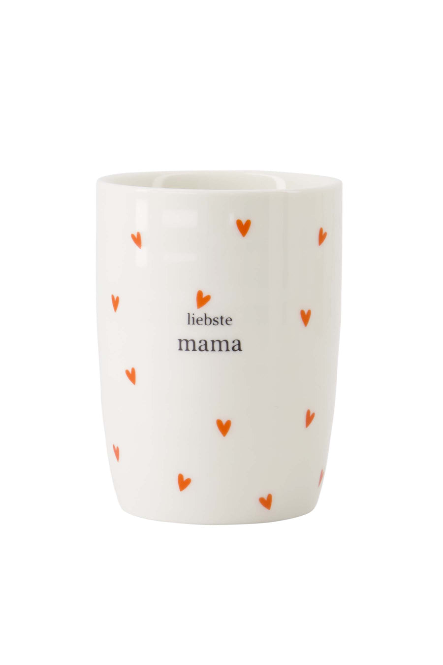 coffee mug dearest mom | white / red