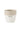 espressomok smile inclusief | white / sand van Zusss, keramische mok met twee tinten en lieve tekst SMILE.