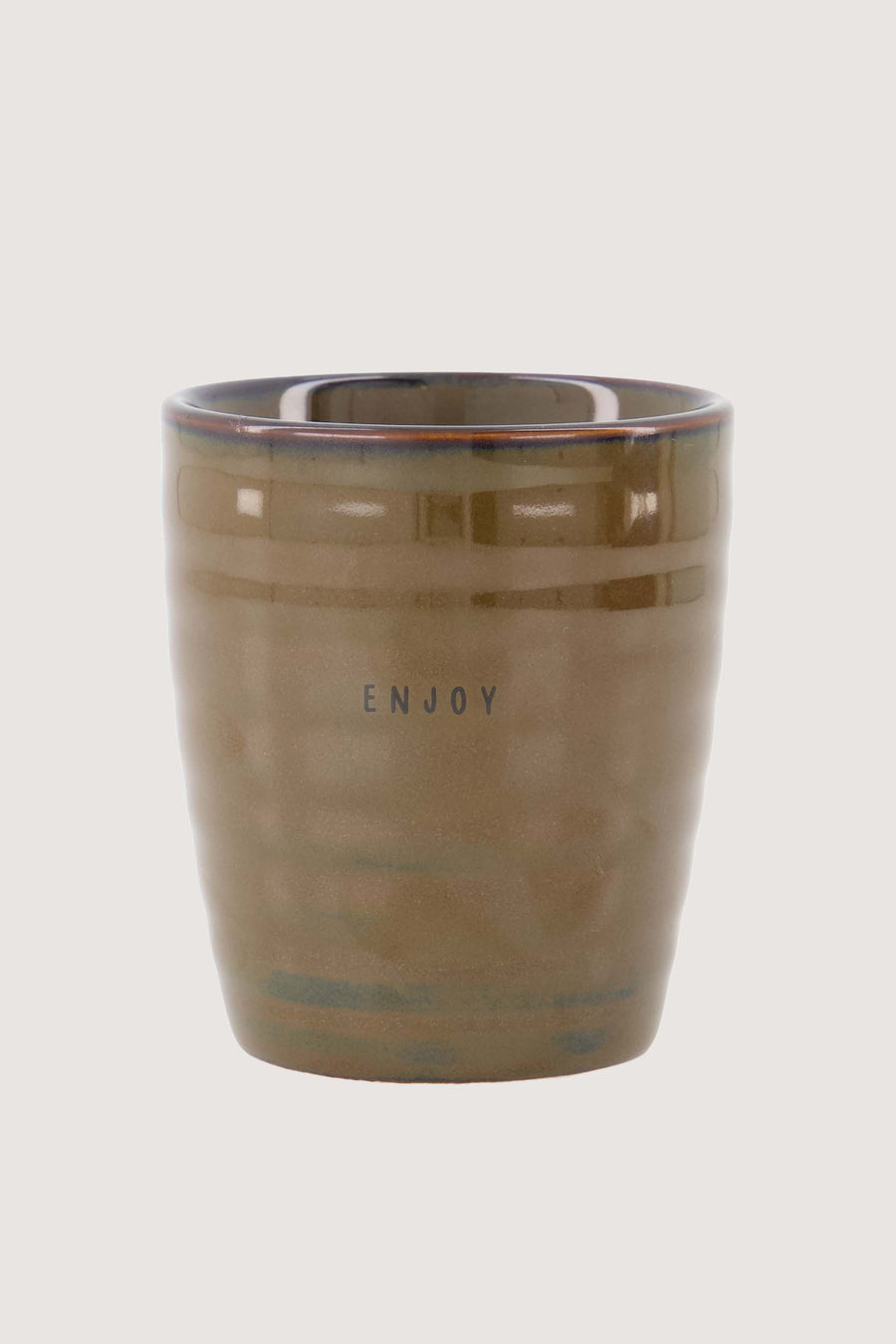 koffiemok enjoy | bruin