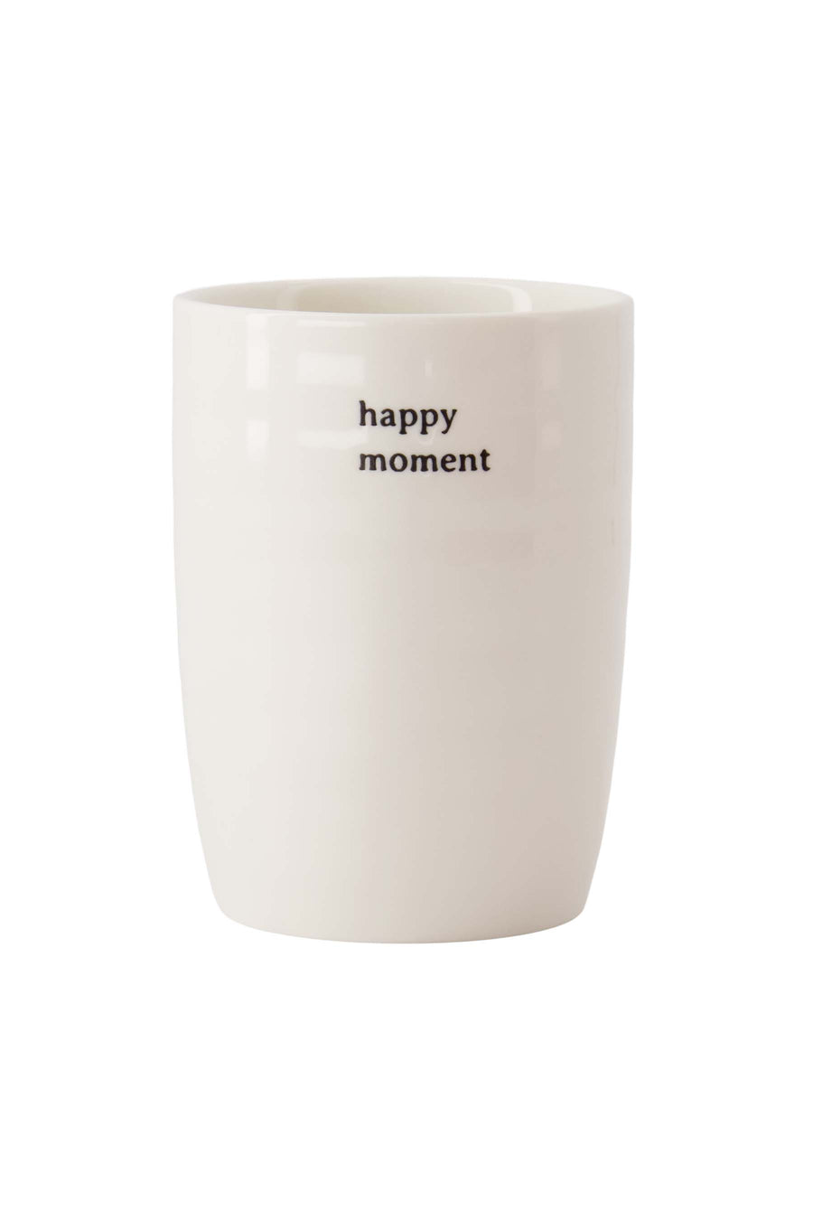 coffee mug happy moment | white