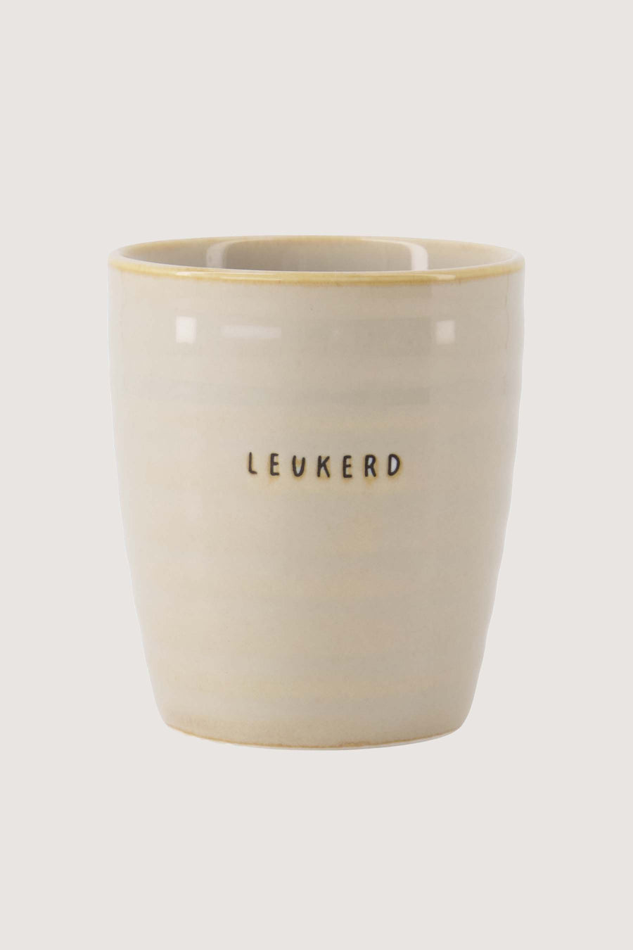 koffiemok leukerd | zand