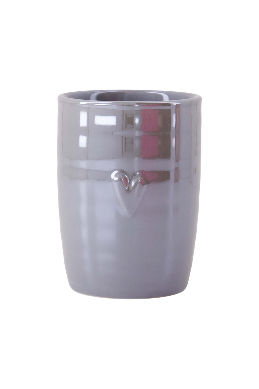 koffiemok parelmoer hartje | ash blue